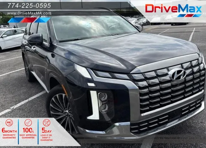 Blue 2024 Hyundai Palisade Calligraphy Sport Utility 4D for sale in West Bridgewater, MA