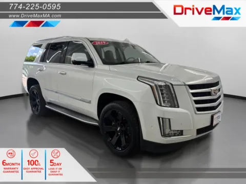 White 2019 Cadillac Escalade Luxury Sport Utility 4D for sale in West Bridgewater, MA