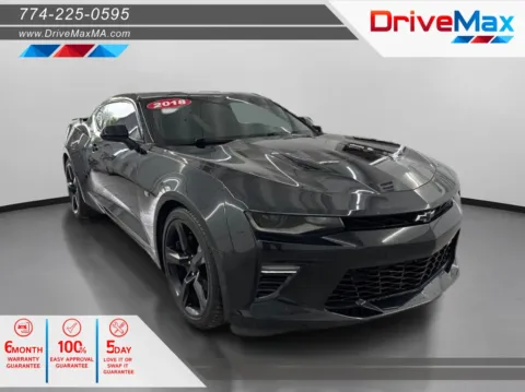 Black 2018 Chevrolet Camaro SS Coupe 2D for sale in West Bridgewater, MA