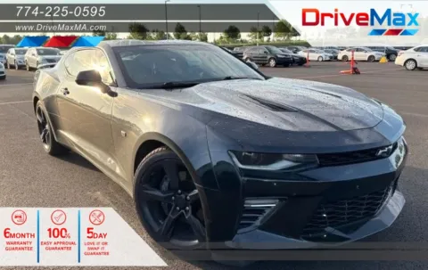 Black 2018 Chevrolet Camaro SS Coupe 2D for sale in West Bridgewater, MA