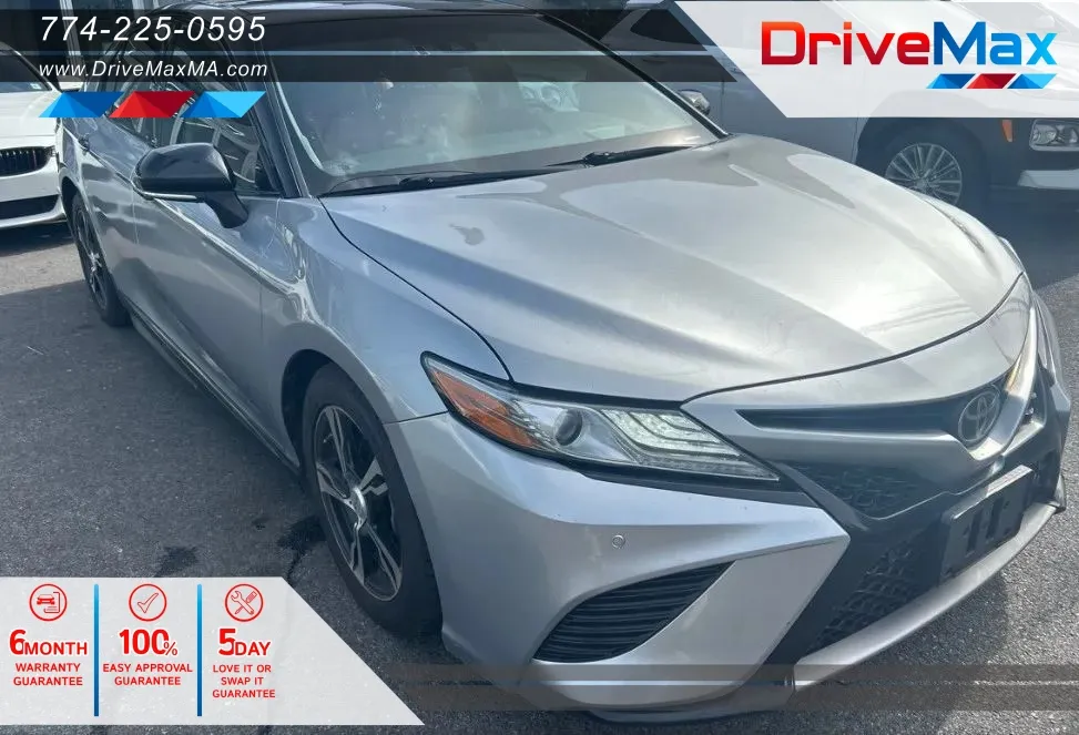 Gray 2018 Toyota Camry XSE Sedan 4D for sale in West Bridgewater, MA