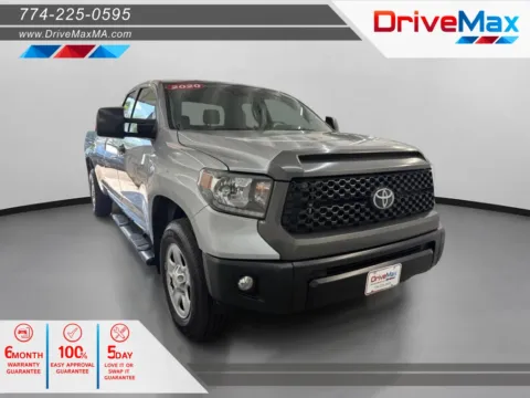 Silver 2020 Toyota Tundra Double Cab SR Pickup 4D 8 ft for sale in West Bridgewater, MA