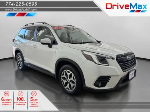 White 2024 Subaru Forester Premium Sport Utility 4D for sale in West Bridgewater, MA