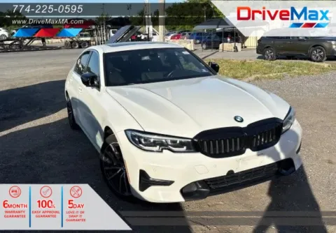 White 2019 BMW 3 Series 330i xDrive Sedan 4D for sale in West Bridgewater, MA