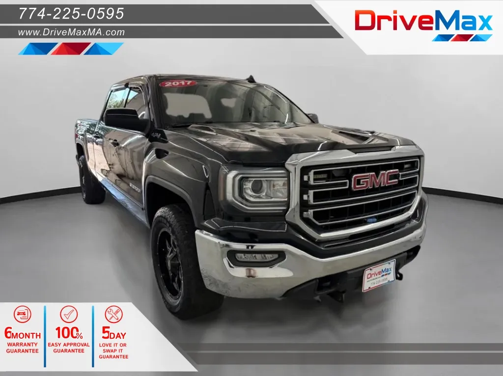 2017 GMC Sierra 1500 Crew Cab SLE Pickup 4D 6 1/2 ft for sale in West Bridgewater, MA