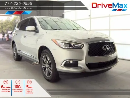 Silver 2018 INFINITI QX60 3.5 Sport Utility 4D for sale in West Bridgewater, MA