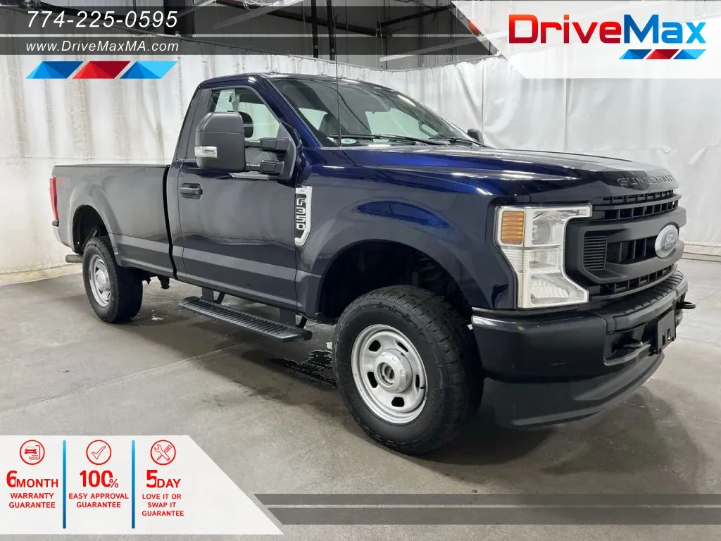 Blue 2022 Ford F350 Super Duty Regular Cab XL Pickup 2D 8 ft for sale in West Bridgewater, MA