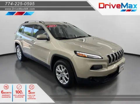 Gray 2015 Jeep Cherokee Latitude Sport Utility 4D for sale in West Bridgewater, MA