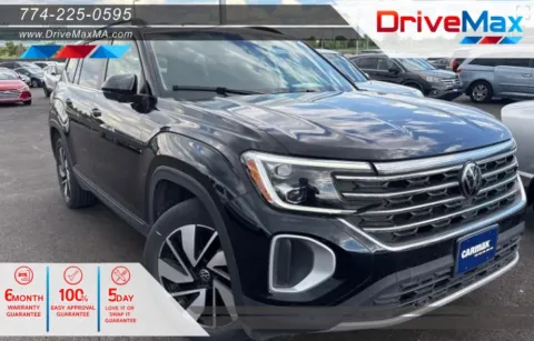 Black 2024 Volkswagen Atlas SE 4MOTION w/Tech Pkg Sport Utility 4D for sale in West Bridgewater, MA