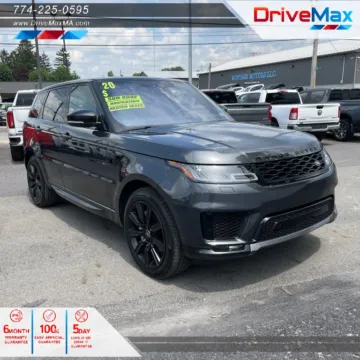 Gray 2020 Land Rover Range Rover Sport HSE Sport Utility 4D for sale in West Bridgewater, MA