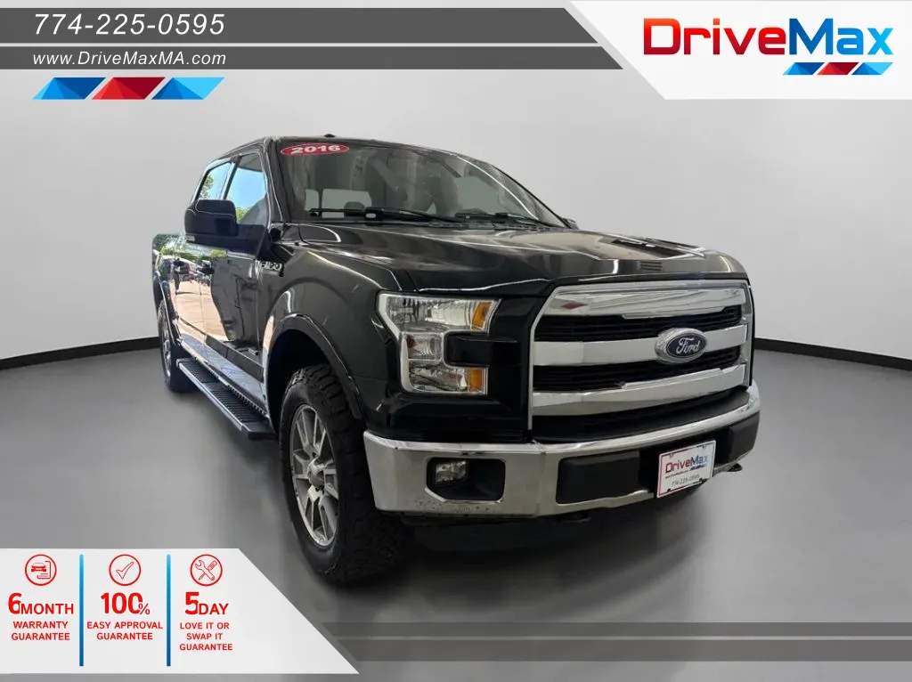 2016 Ford F-150 SuperCrew Cab Lariat Pickup 4D 5 1/2 ft for sale in West Bridgewater, MA