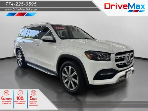 White 2020 Mercedes-Benz GLS 450 4MATIC Sport Utility 4D for sale in West Bridgewater, MA