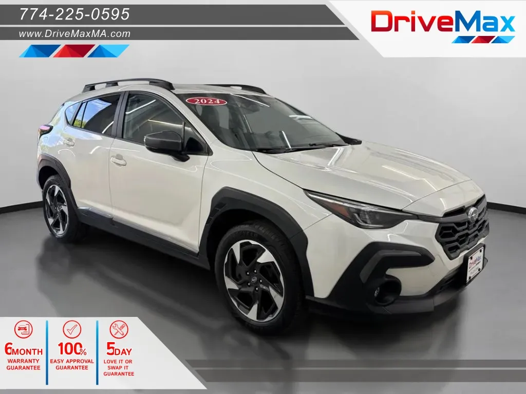 White 2024 Subaru Crosstrek Limited Sport Utility 4D for sale in West Bridgewater, MA
