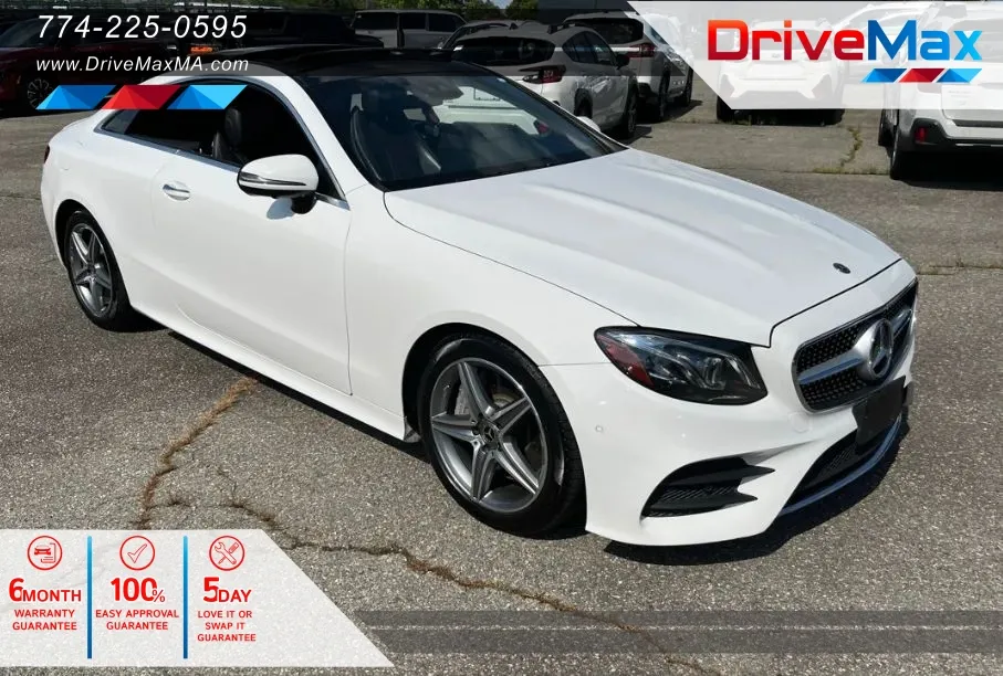 White 2019 Mercedes-Benz E-Class E 450 Coupe 2D for sale in West Bridgewater, MA