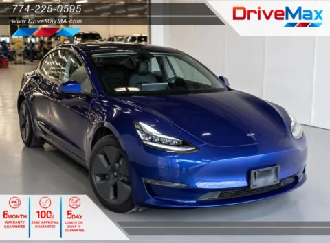 Blue 2023 Tesla Model Y Long Range Sport Utility 4D for sale in West Bridgewater, MA
