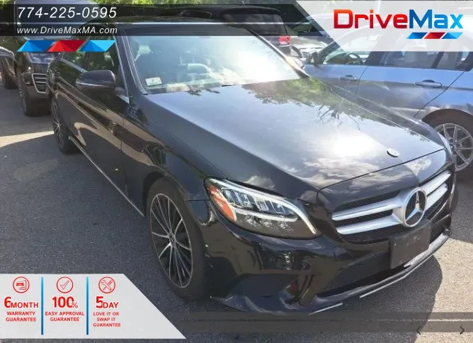 Black 2019 Mercedes-Benz C-Class C 300 Sedan 4D for sale in West Bridgewater, MA
