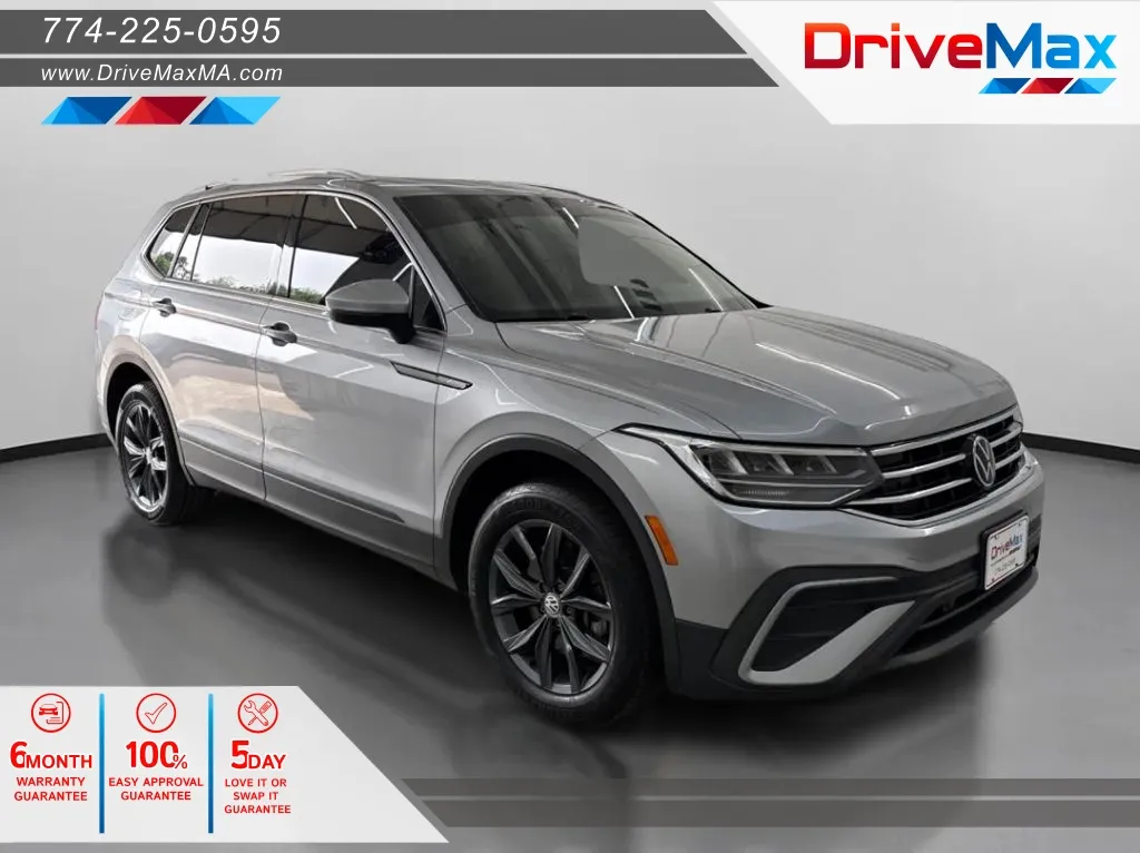 Silver 2023 Volkswagen Tiguan SE 4MOTION Sport Utility 4D for sale in West Bridgewater, MA