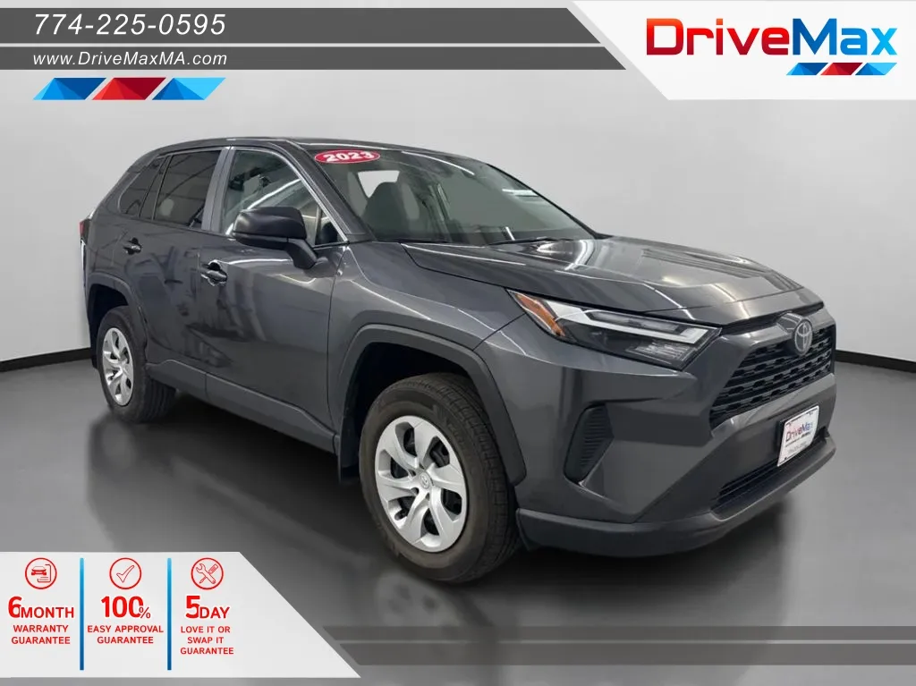 Gray 2023 Toyota RAV4 LE Sport Utility 4D for sale in West Bridgewater, MA
