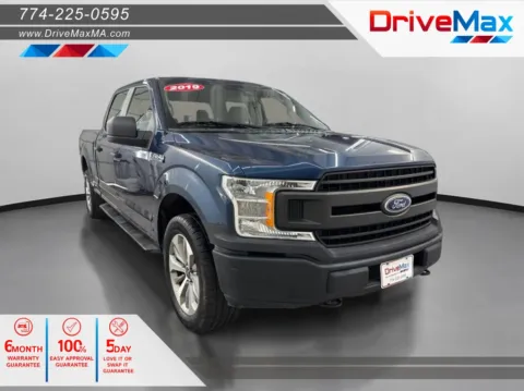 Blue 2019 Ford F-150 SuperCrew Cab XL Pickup 4D 6 1/2 ft for sale in West Bridgewater, MA