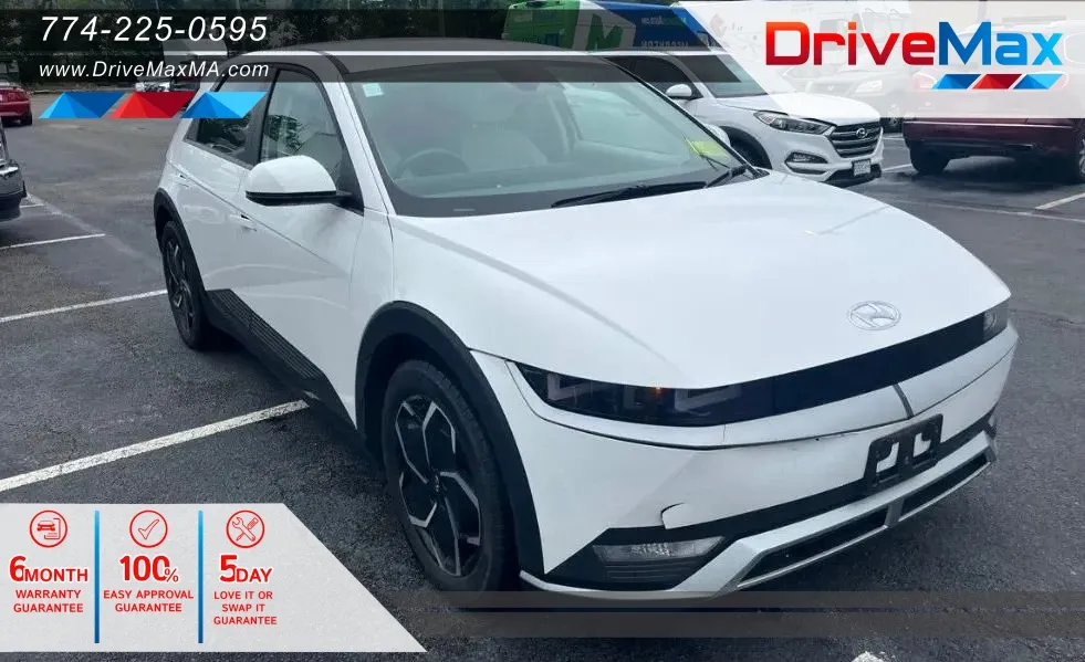 White 2023 Hyundai IONIQ 5 SEL Sport Utility 4D for sale in West Bridgewater, MA