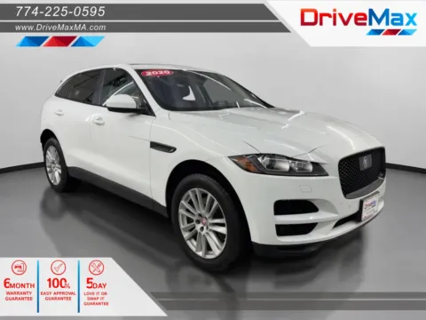 White 2020 Jaguar F-PACE 30t Prestige Sport Utility 4D for sale in West Bridgewater, MA