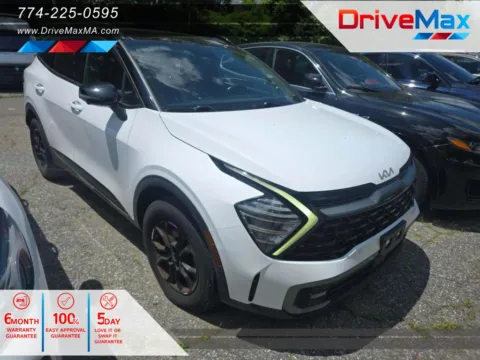 White 2023 Kia Sportage X-Pro Prestige Sport Utility 4D for sale in West Bridgewater, MA