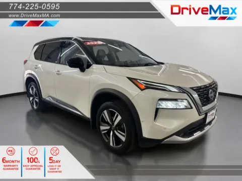 White 2022 Nissan Rogue Platinum Sport Utility 4D for sale in West Bridgewater, MA