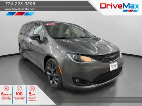 Gray 2018 Chrysler Pacifica Touring Plus Minivan 4D for sale in West Bridgewater, MA
