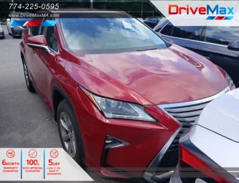 Red 2019 Lexus RX 350 Sport Utility 4D for sale in West Bridgewater, MA