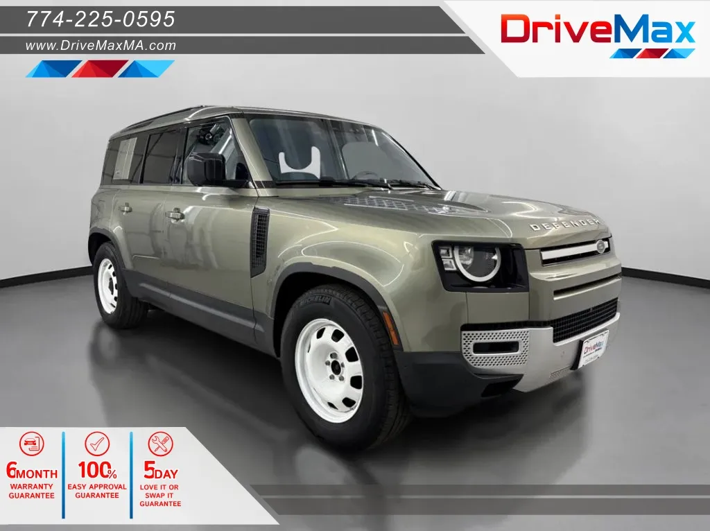 Green 2020 Land Rover Defender 110 Standard Sport Utility 4D for sale in West Bridgewater, MA