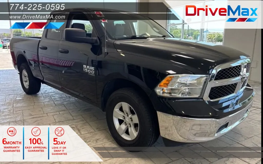 Black 2024 Ram 1500 Classic Quad Cab SLT Pickup 4D 6 1/3 ft for sale in West Bridgewater, MA