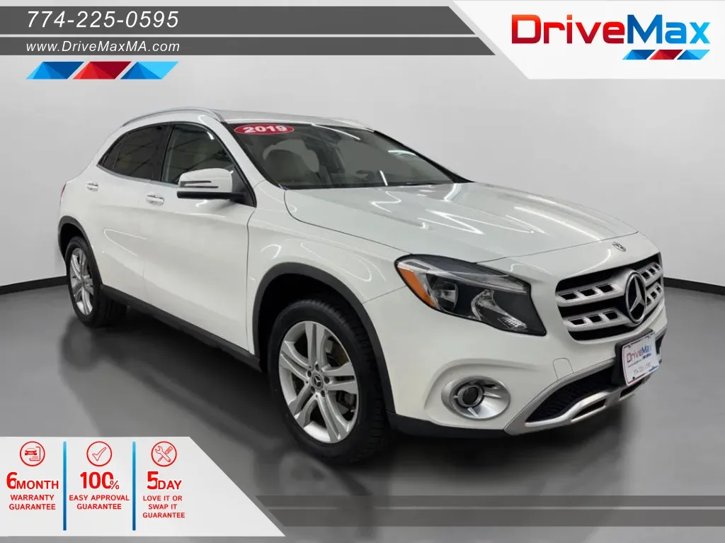 White 2019 Mercedes-Benz GLA 250 4MATIC Sport Utility 4D for sale in West Bridgewater, MA
