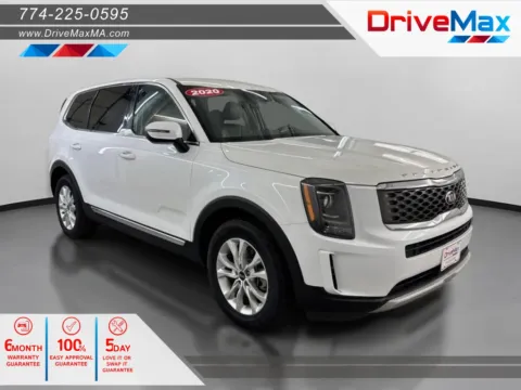 White 2020 Kia Telluride LX Sport Utility 4D for sale in West Bridgewater, MA