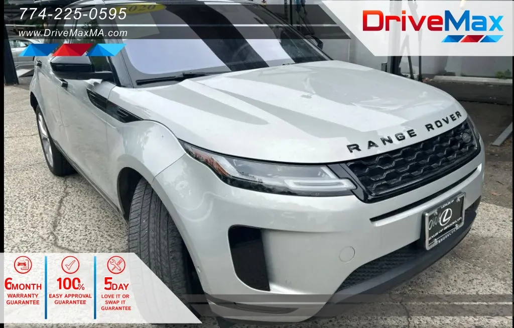 Gray 2020 Land Rover Range Rover Evoque P250 SE Sport Utility 4D for sale in West Bridgewater, MA