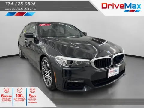 Black 2017 BMW 5 Series 530i xDrive Sedan 4D for sale in West Bridgewater, MA