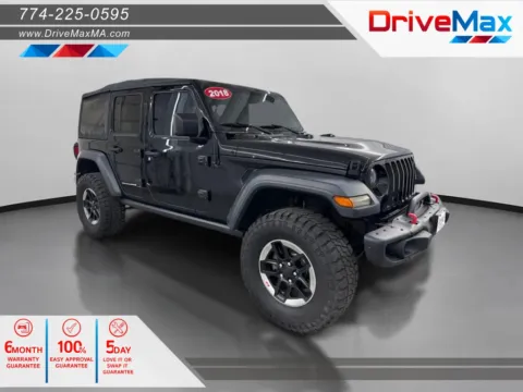 Black 2018 Jeep Wrangler Unlimited All New Sport S Sport Utility 4D for sale in West Bridgewater, MA