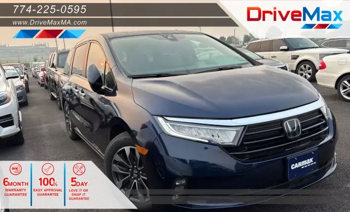 Blue 2022 Honda Odyssey EX-L Minivan 4D for sale in West Bridgewater, MA