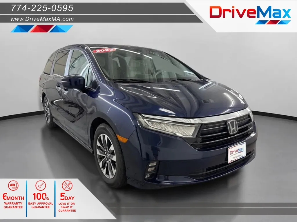 Blue 2022 Honda Odyssey EX-L Minivan 4D for sale in West Bridgewater, MA