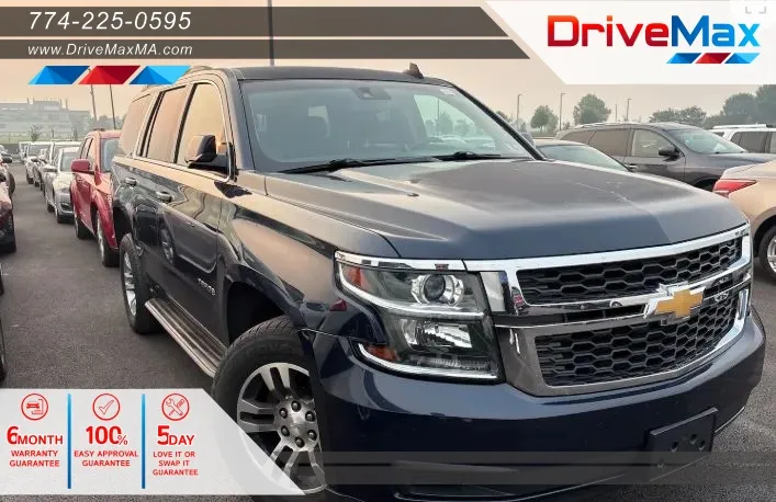 Blue 2020 Chevrolet Tahoe LT Sport Utility 4D for sale in West Bridgewater, MA