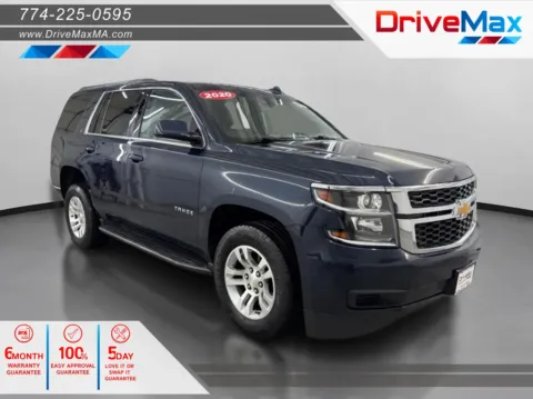 Blue 2020 Chevrolet Tahoe LT Sport Utility 4D for sale in West Bridgewater, MA