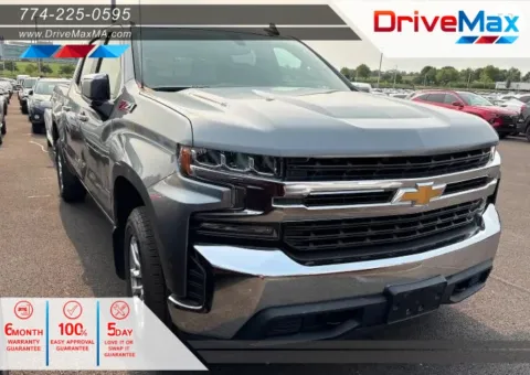 Gray 2020 Chevrolet Silverado 1500 Crew Cab LT Pickup 4D 5 3/4 ft for sale in West Bridgewater, MA