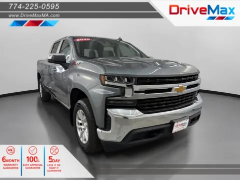 Gray 2020 Chevrolet Silverado 1500 Crew Cab LT Pickup 4D 5 3/4 ft for sale in West Bridgewater, MA