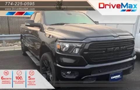Black 2021 Ram 1500 Quad Cab Big Horn Pickup 4D 6 1/3 ft for sale in West Bridgewater, MA