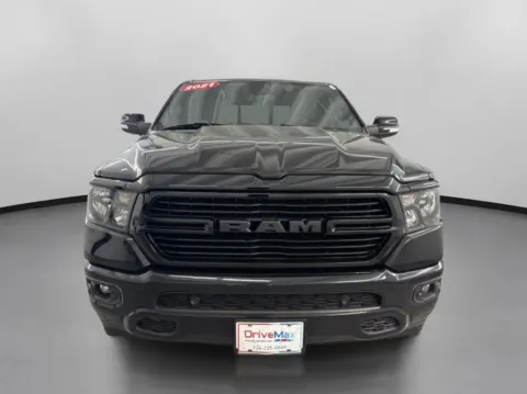 Photos of 2021 Ram 1500 Quad Cab Big Horn Pickup 4D 6 1/3 ft for sale in West Bridgewater, MA at DriveMax (Auto Center Sales and Service)
