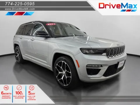 Silver 2023 Jeep Grand Cherokee Summit Reserve Sport Utility 4D for sale in West Bridgewater, MA
