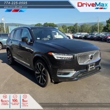 Black 2022 Volvo XC90 T8 Inscription Expression Recharge Extended Range Plug-in Hybrid Sport Util for sale in West Bridgewater, MA
