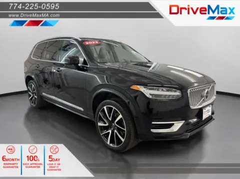 Black 2022 Volvo XC90 T8 Inscription Expression Recharge Extended Range Plug-in Hybrid Sport Util for sale in West Bridgewater, MA