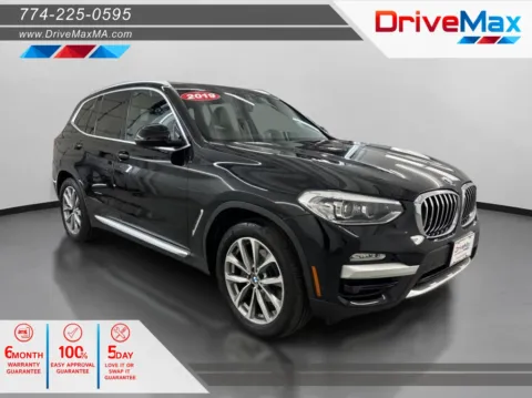 Black 2019 BMW X3 xDrive30i Sport Utility 4D for sale in West Bridgewater, MA