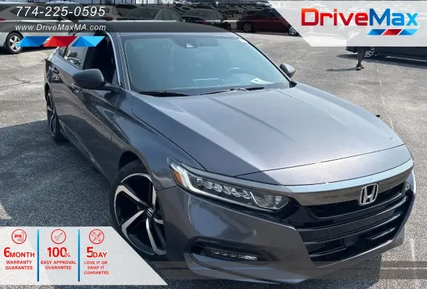 Gray 2019 Honda Accord Sport Sedan 4D for sale in West Bridgewater, MA