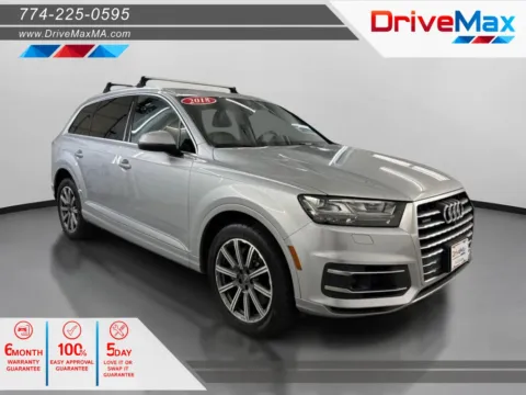 Silver 2018 Audi Q7 3.0T Premium Plus Sport Utility 4D for sale in West Bridgewater, MA